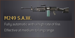 M249 SAW with Reflex Scope